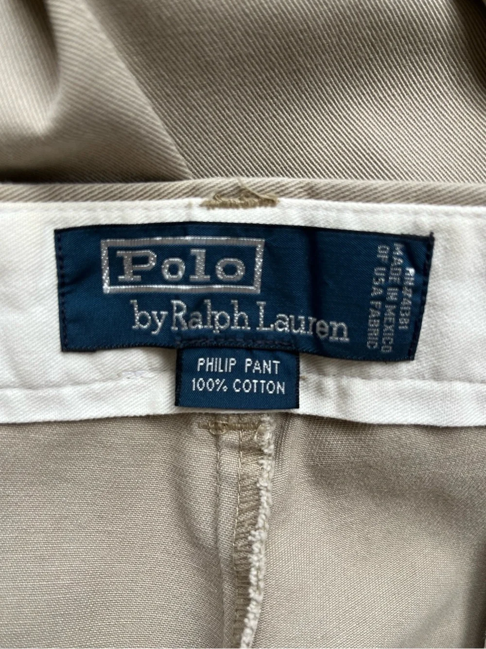 Polo Ralph Lauren Philip pants Men’s pleated Khaki tan Chinos pants size 36x30